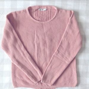 Minimum from ASOS Pink Texture Knit Sweater XS
